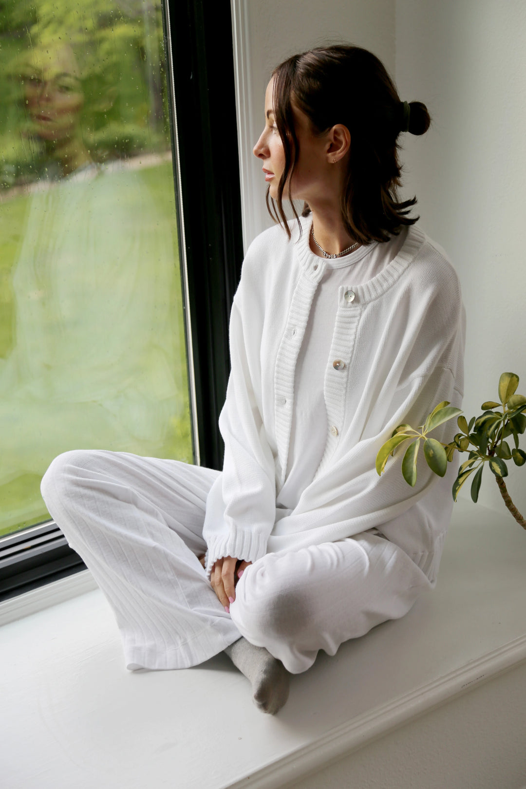 DONNI - Kalifornia Jean Bar Clothing Boutique Downtown Napa Truckee Sonoma Thermal Pant Kick Flare Jet Womens Loungewear