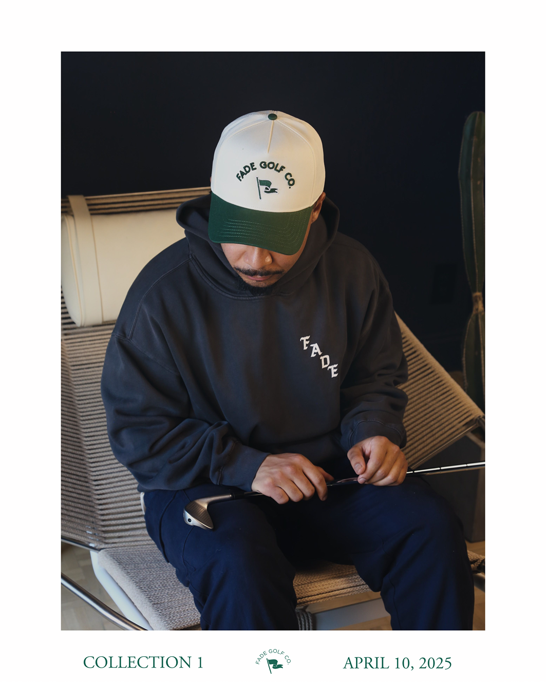 FADE GOLF CO. - Kalifornia Jean Bar truckee first street napa Unisex Designer Golf Apparel Malbon Metalwood Manors Golf