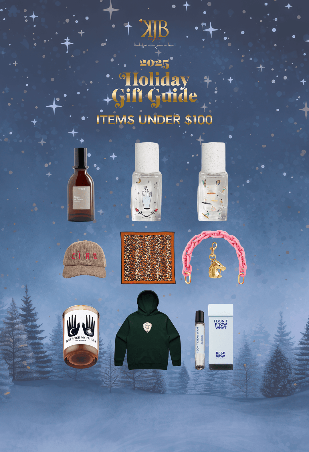 HOLIDAY GIFTS UNDER $100 - Kalifornia Jean Bar