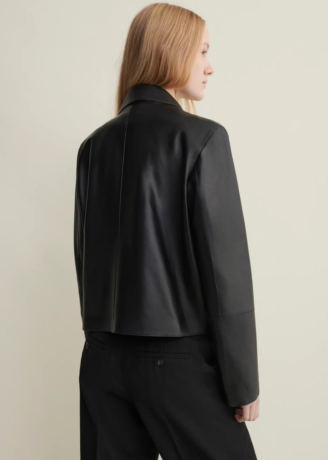 Arma - Emy Black Classic Leather Jacket