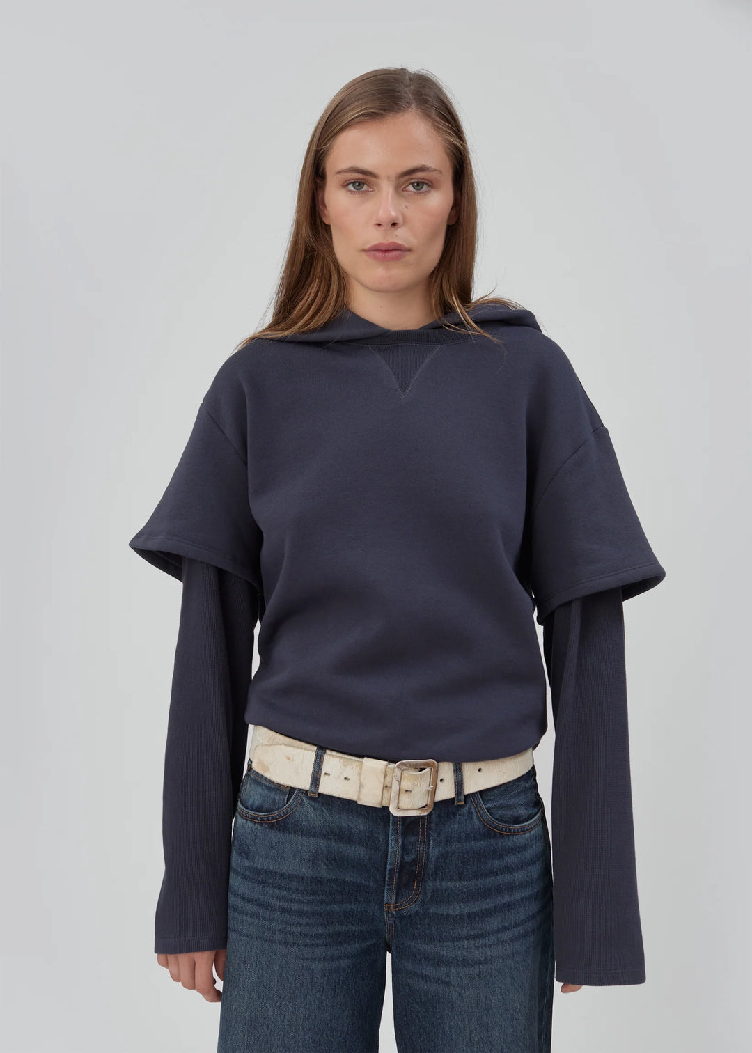 Still Here - 2Tee Sweatshirt in Navy