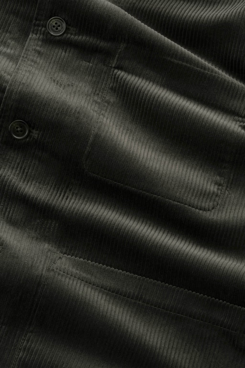 NN. 07 - Morgan Casual Corduroy Overshirt Army Green