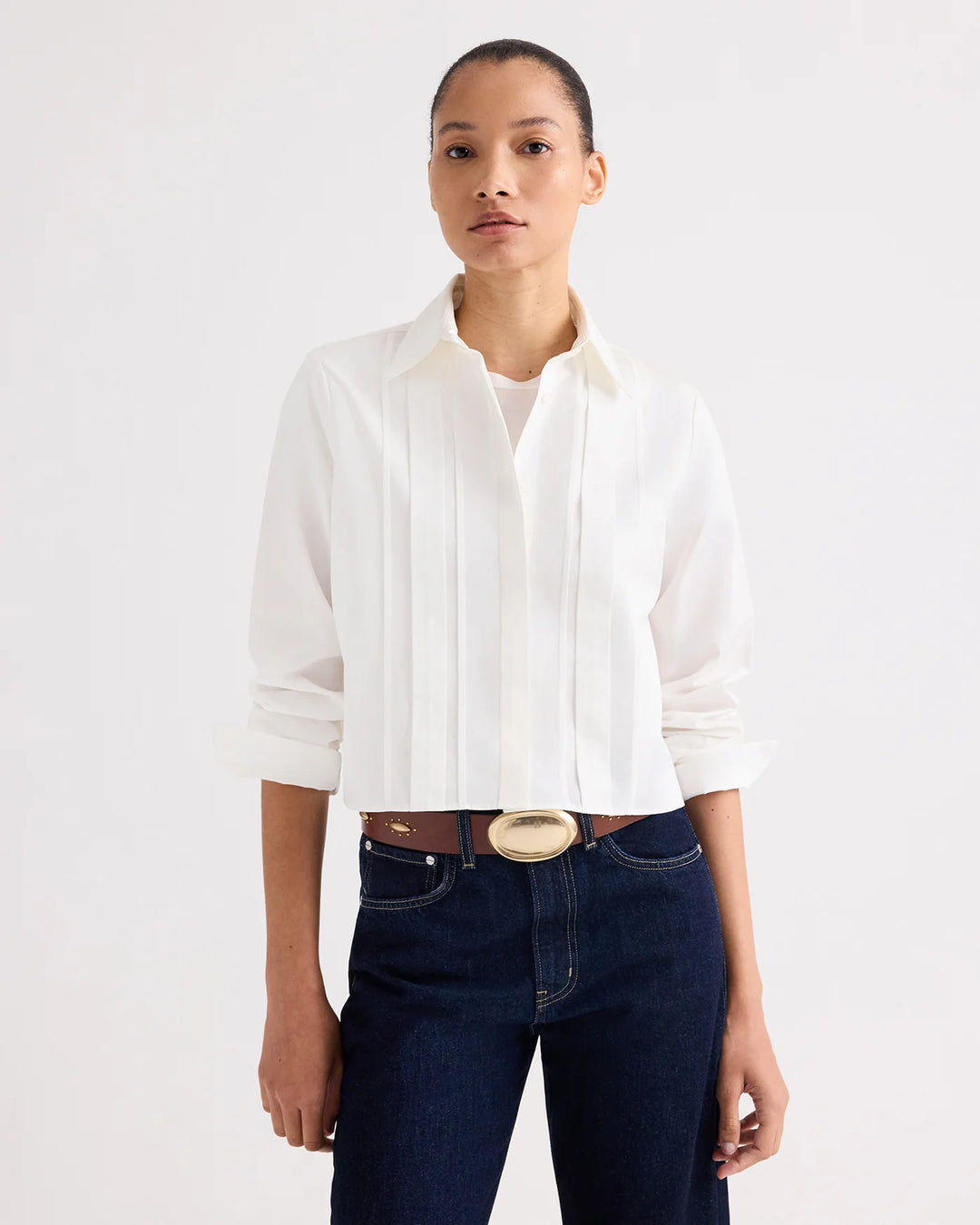 TWP - Mon Cherie Shirt White