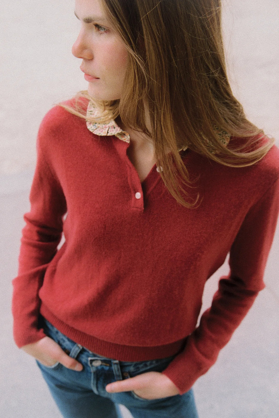 Trovata - Clementine Sweater Pink/Red