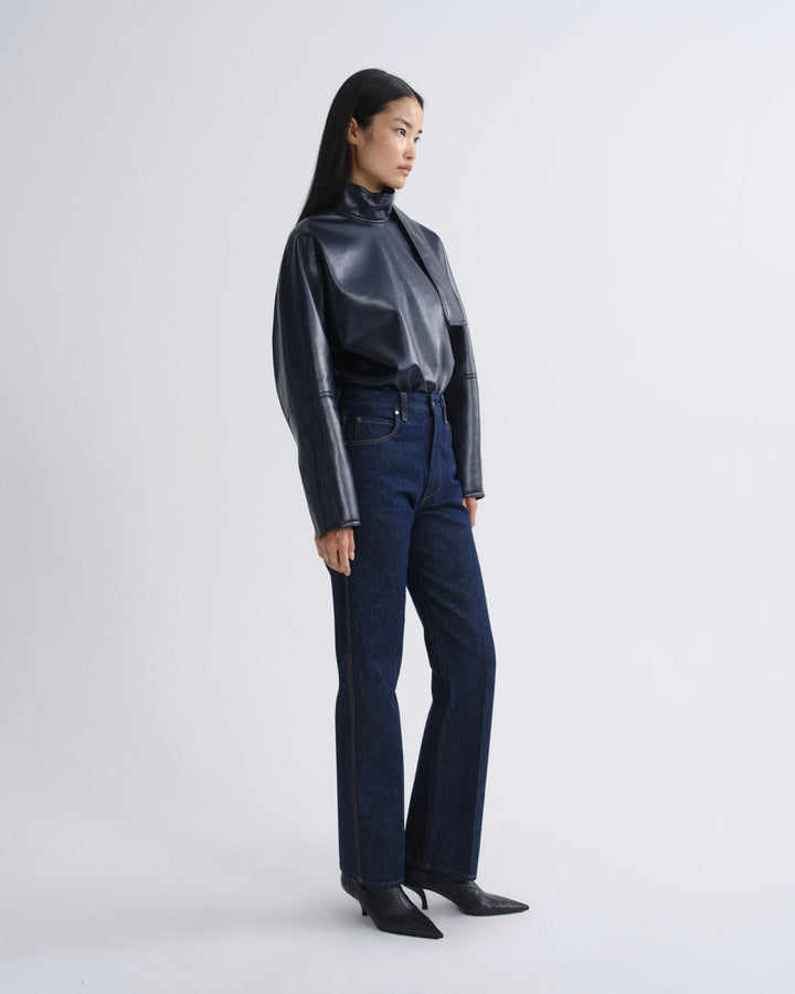 Agolde Morgan Jean in Rinse side view