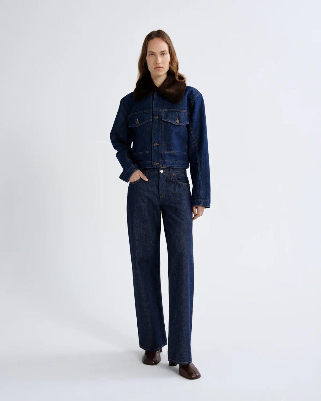 Agolde - Walker Denim Jacket in Rinse