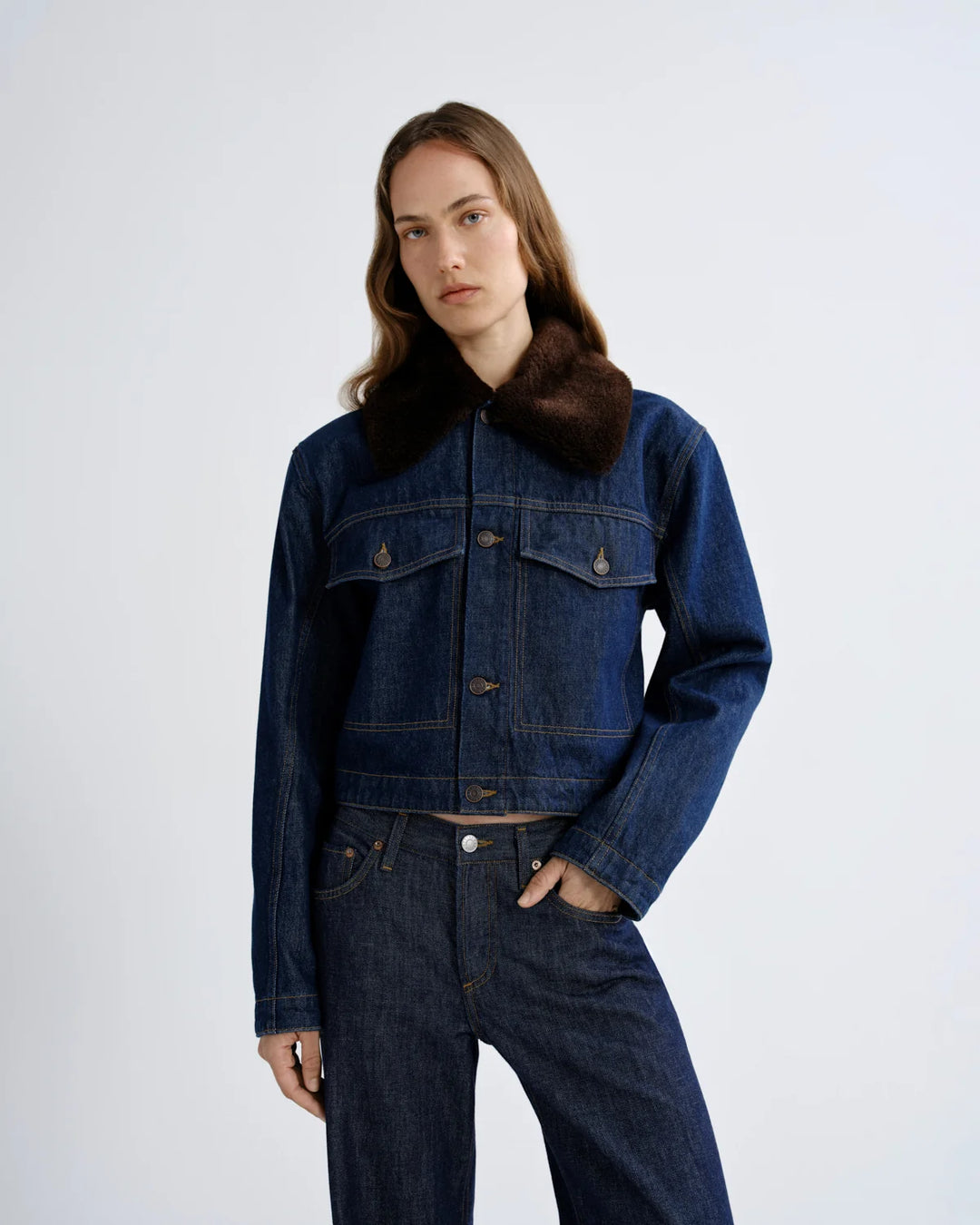 Agolde - Walker Denim Jacket in Rinse