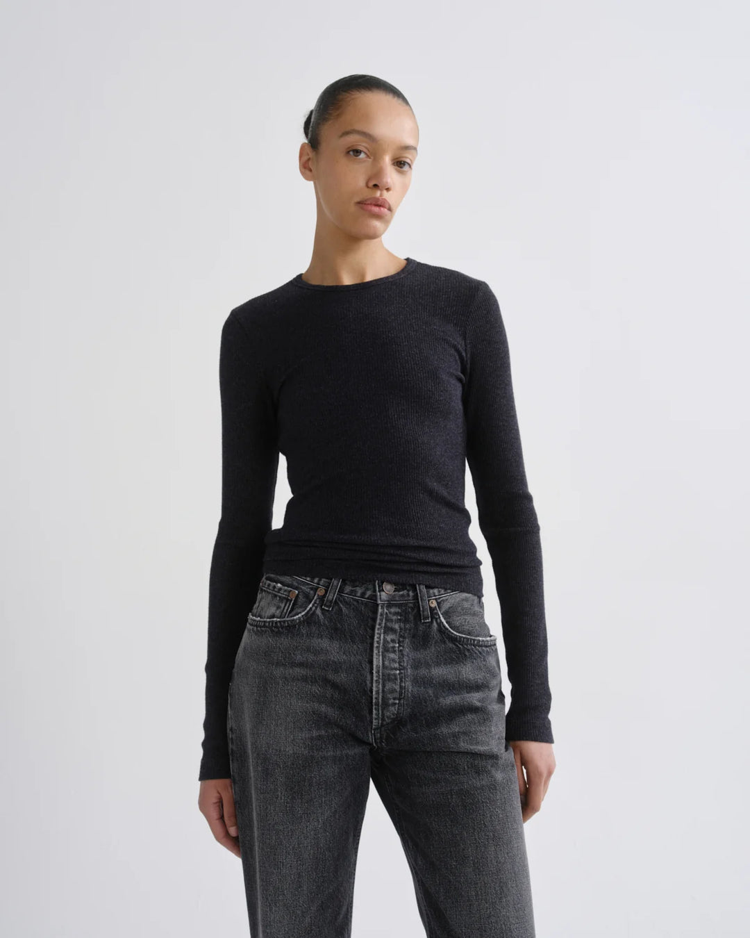 Agolde - Obscura Delphi Slim Tee Viscose