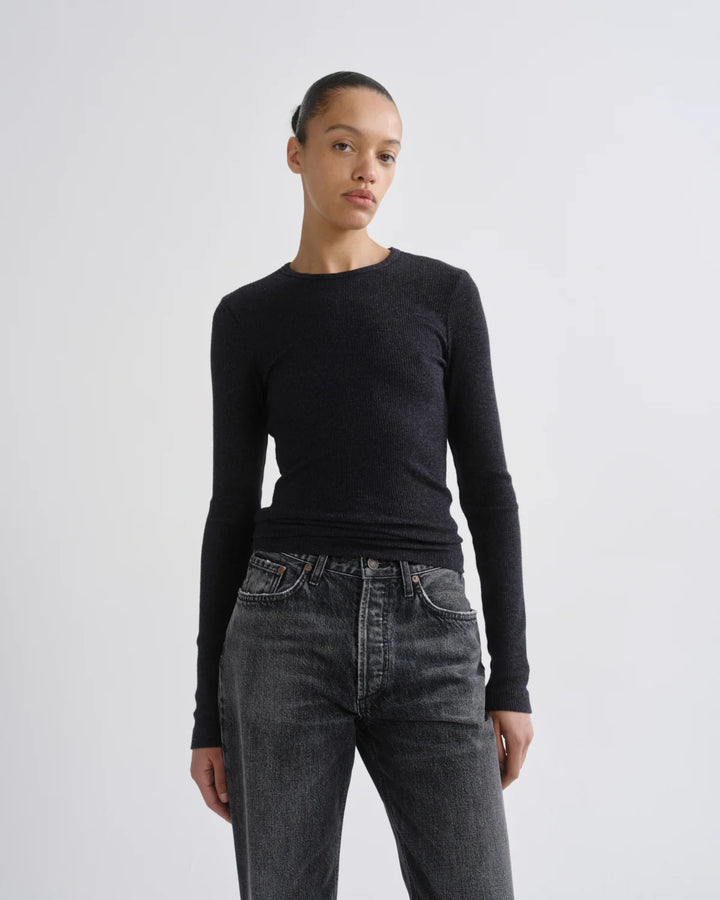 Agolde - Obscura Delphi Slim Tee Viscose