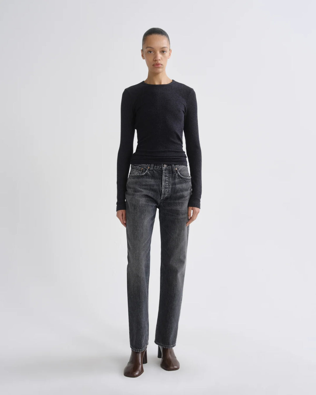 Agolde - Obscura Delphi Slim Tee Viscose