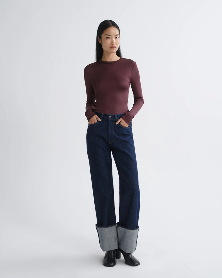 Agolde - Corinth Delphi Slim Tee Viscose