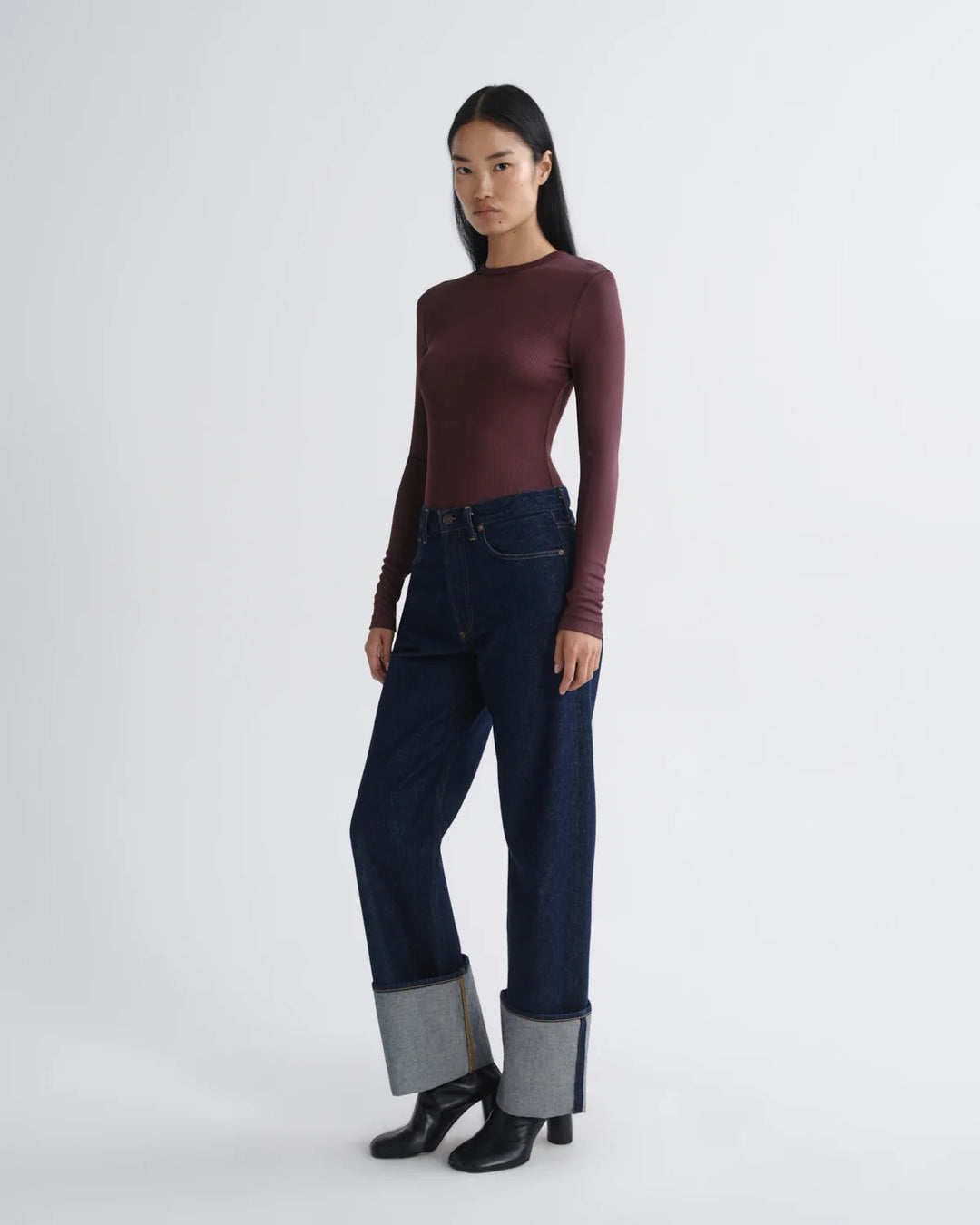Agolde - Corinth Delphi Slim Tee Viscose