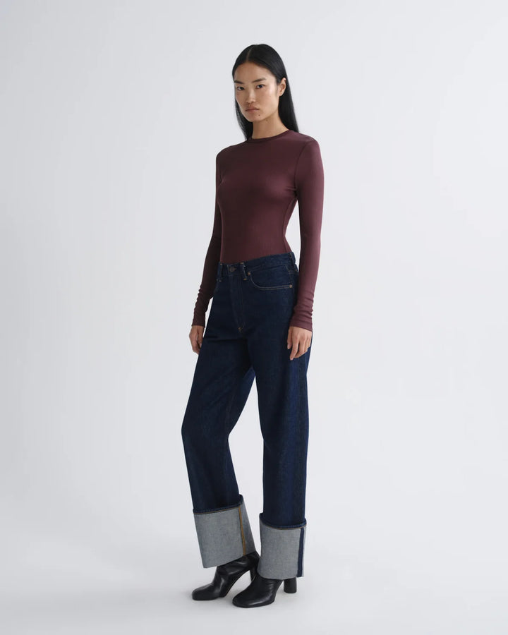 Agolde - Corinth Delphi Slim Tee Viscose