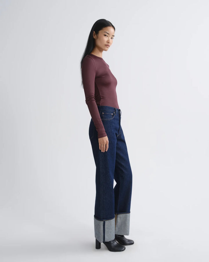 Agolde - Corinth Delphi Slim Tee Viscose