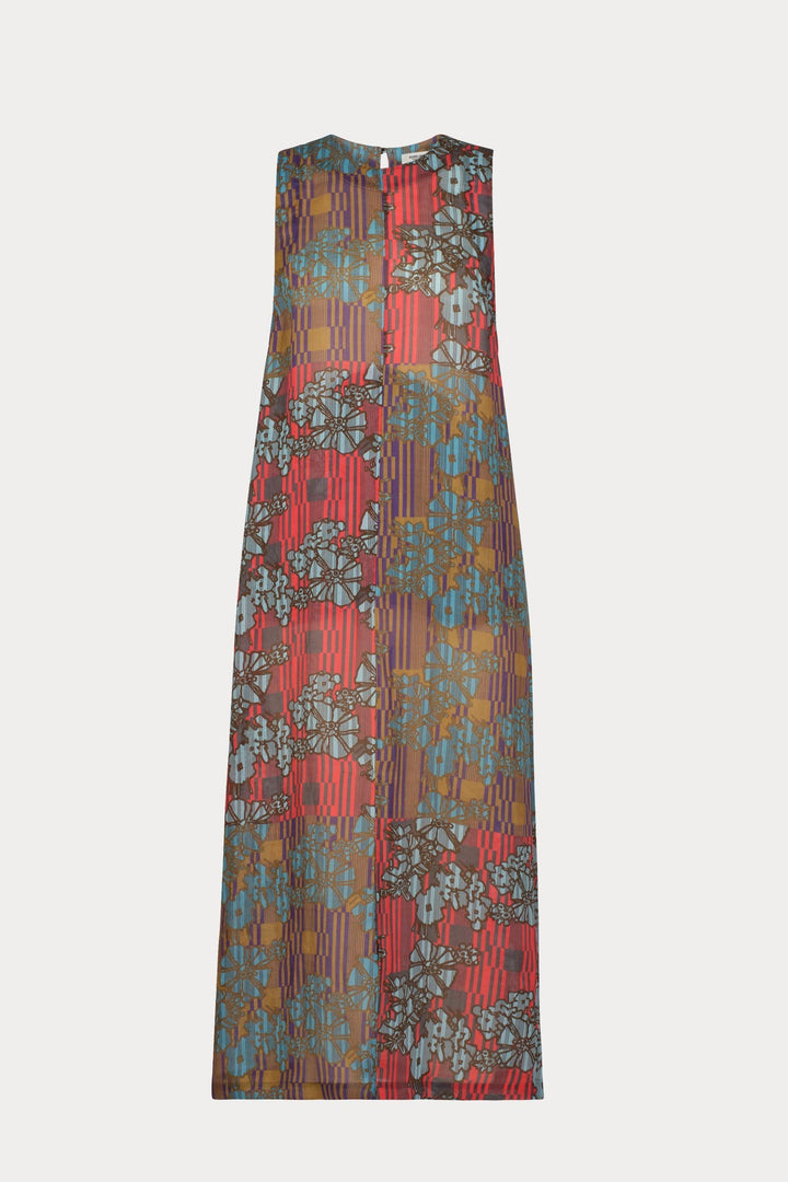 Rachel Comey - Baldan Dress in Red Hibiscus Print