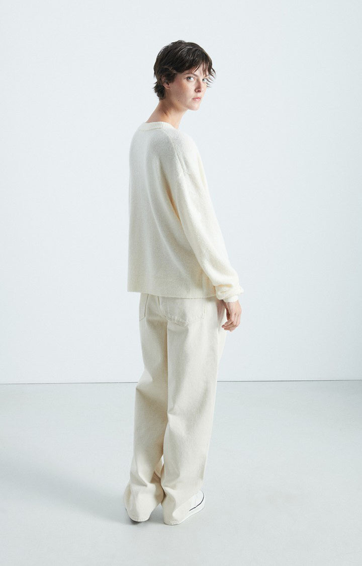 American Vintage - Melange Pannacotta Damsville Crewneck Cardigan