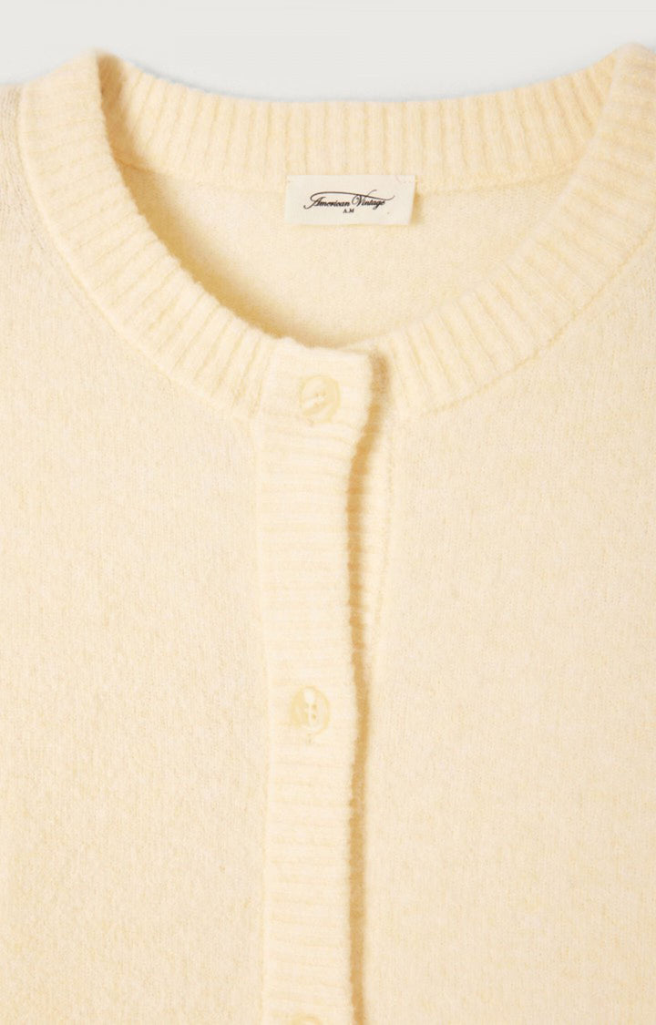 American Vintage - Melange Pannacotta Damsville Crewneck Cardigan