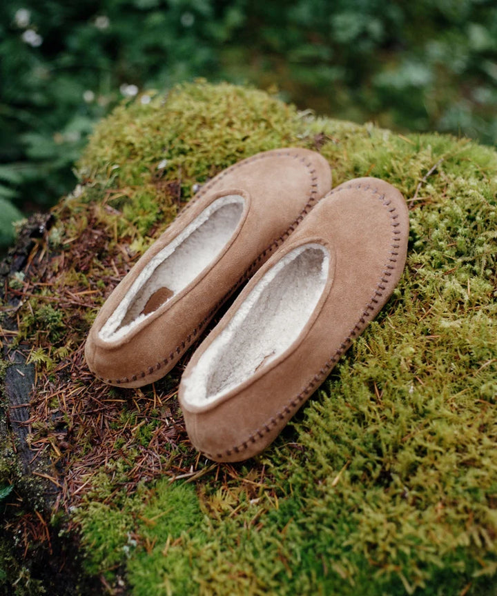 Jenni Kayne - Ember Shearling Flat Wheat