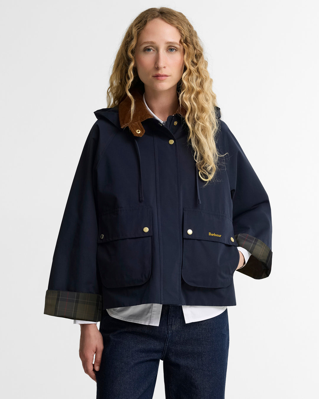 Barbour - Dark Navy Terrington Showerproof Jacket