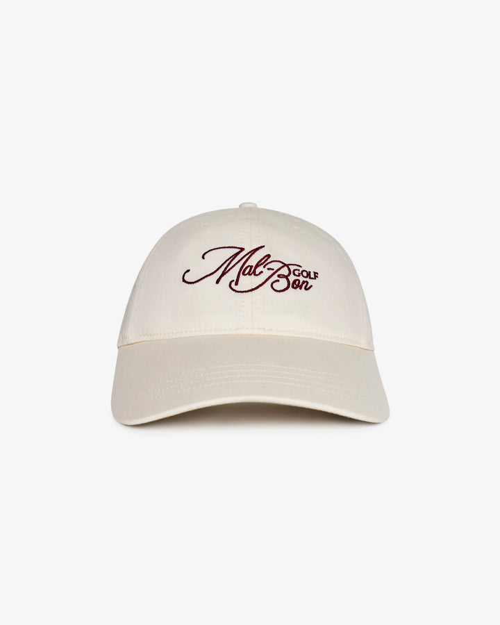 Malbon - Palmetto Dad Hat Whisper White