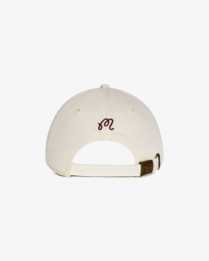 Malbon - Palmetto Dad Hat Whisper White