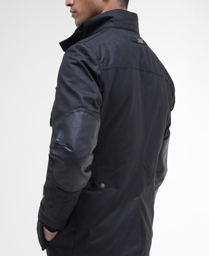 Barbour - Ogston Black Waxed Jacket