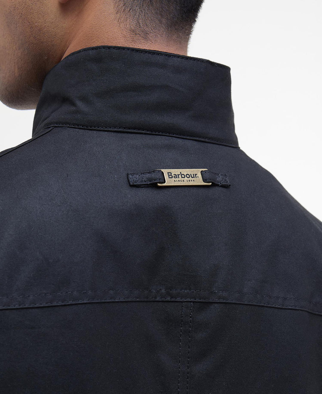 Barbour - Ogston Black Waxed Jacket