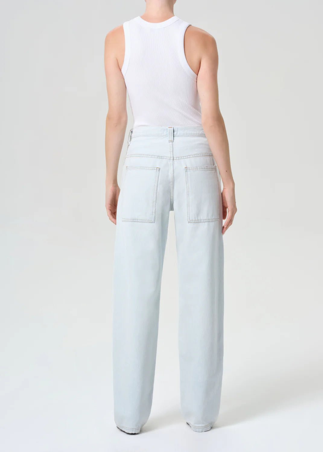 Agolde - Laria Pieced Jean in Process - Kalifornia Jean Bar