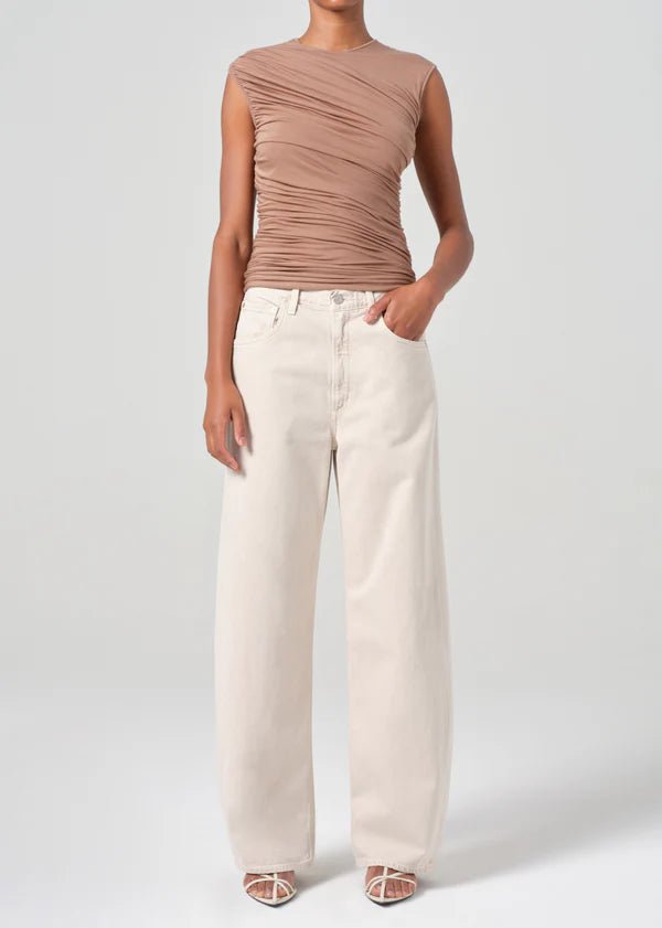Agolde - Low Curve Jean in Scone - Kalifornia Jean Bar