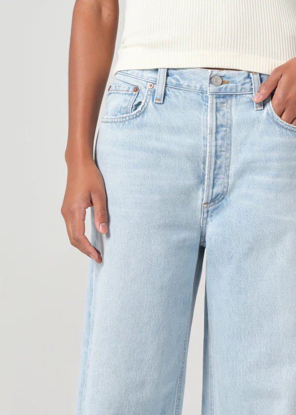 Agolde - Low Slung Baggy Jean in Spark - Kalifornia Jean Bar