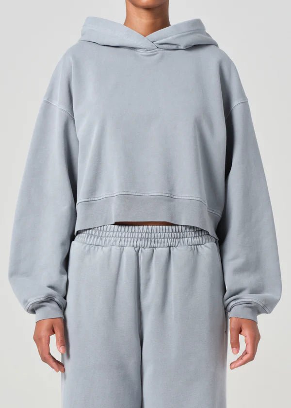 Agolde - Mari Hoodie in Mineral - Kalifornia Jean Bar