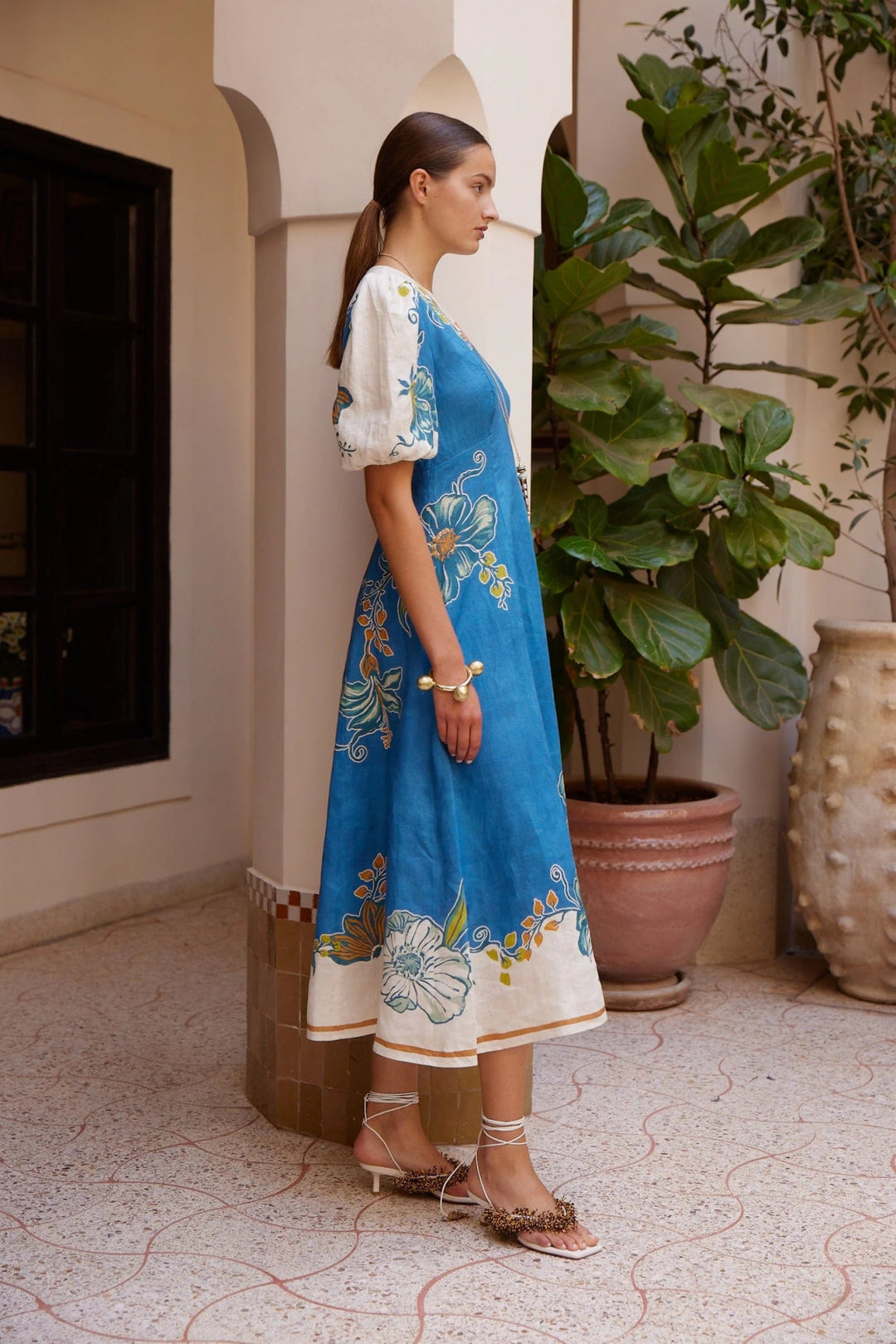 Alémais - Luda Midi Dress - Kalifornia Jean Bar