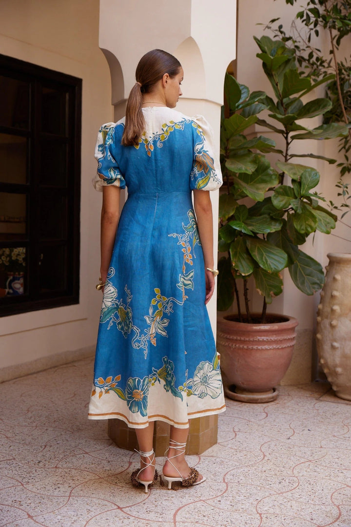 Alémais - Luda Midi Dress - Kalifornia Jean Bar