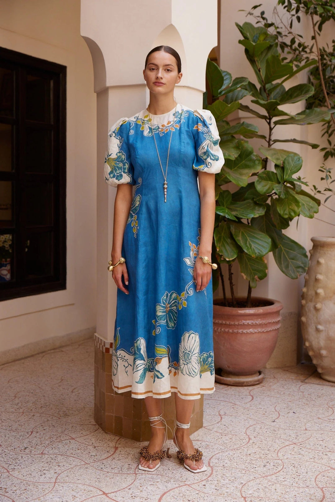 Alémais - Luda Midi Dress - Kalifornia Jean Bar