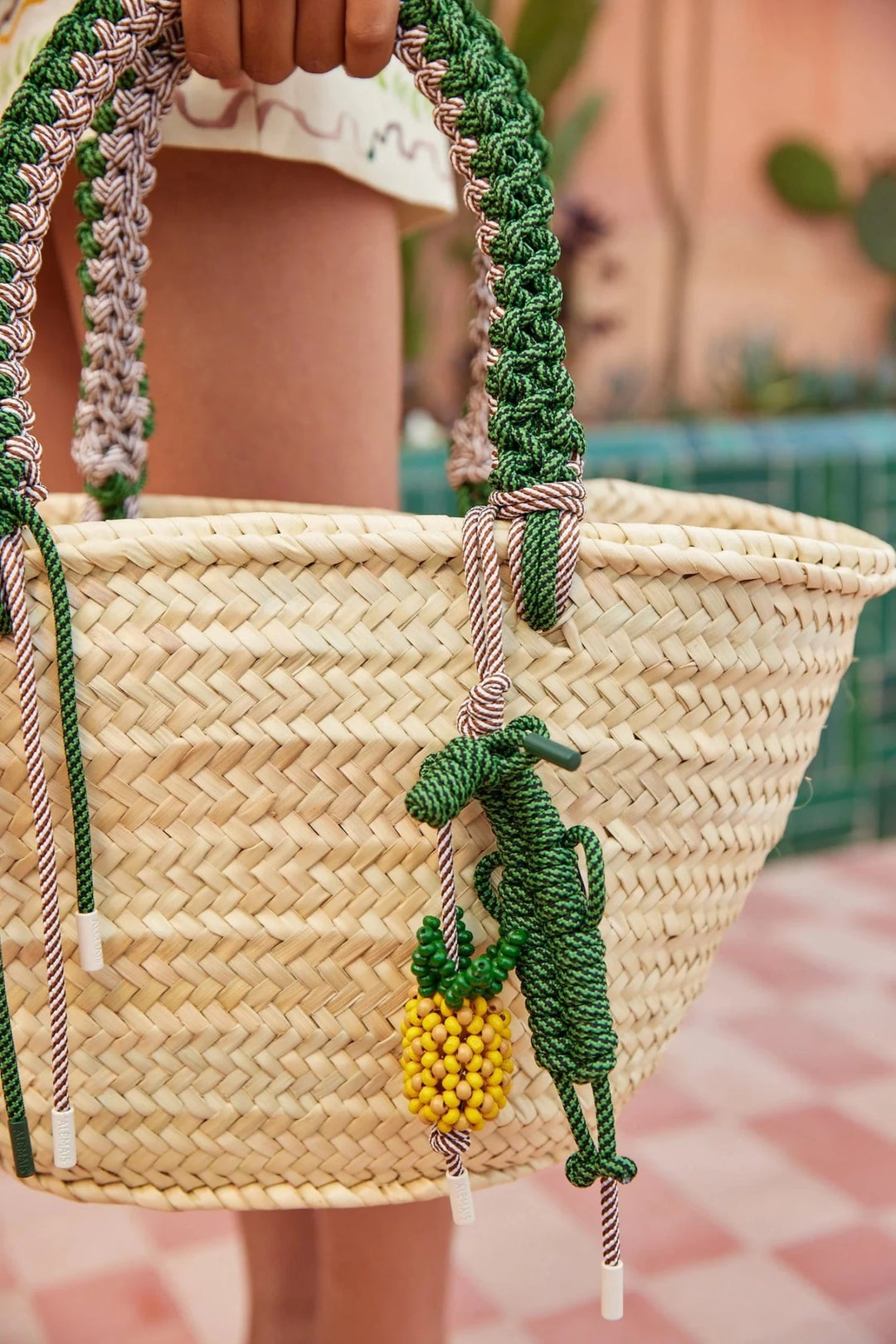 Alémais - Macrame Midii Basket - Kalifornia Jean Bar
