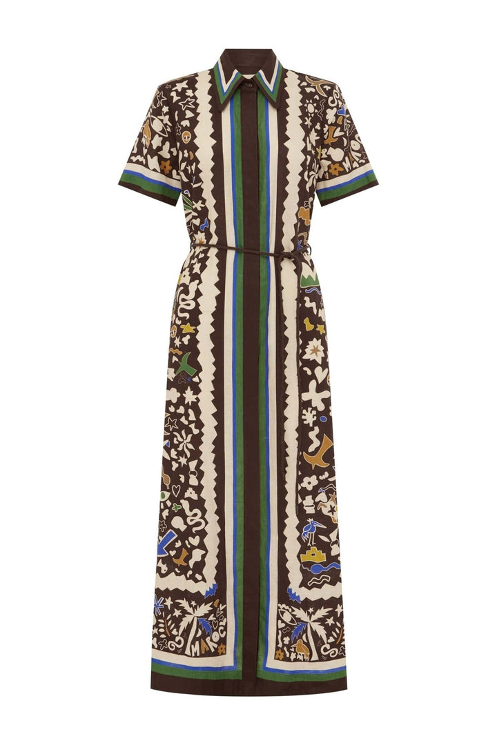 Alémais - Maroc Shirtdress - Kalifornia Jean Bar