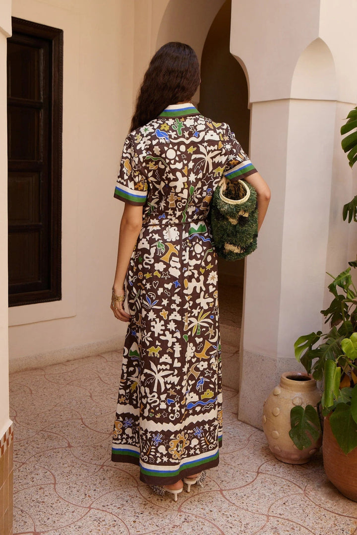 Alémais - Maroc Shirtdress - Kalifornia Jean Bar