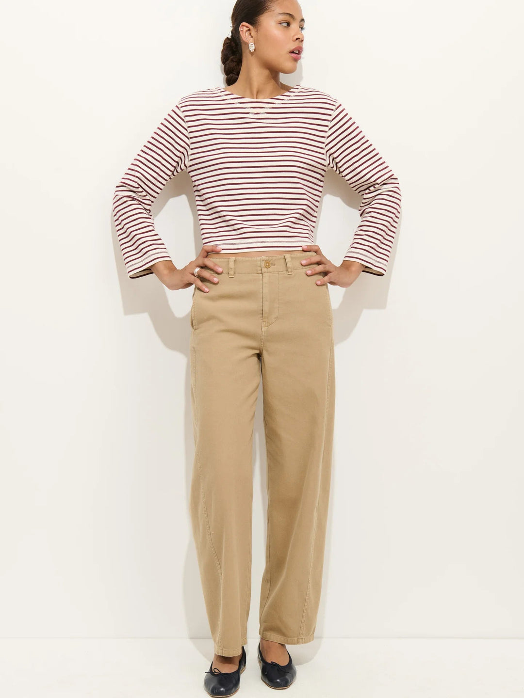 Alex Mill - 9th Street Pant Light Khaki - Kalifornia Jean Bar