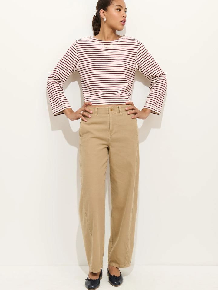 Alex Mill - 9th Street Pant Light Khaki - Kalifornia Jean Bar