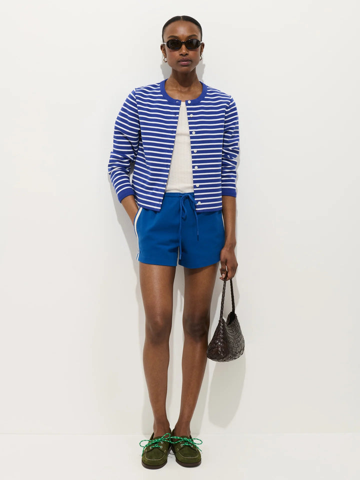 Alex Mill - Coco Sport Striped Cardigan Blue/Ivory - Kalifornia Jean Bar