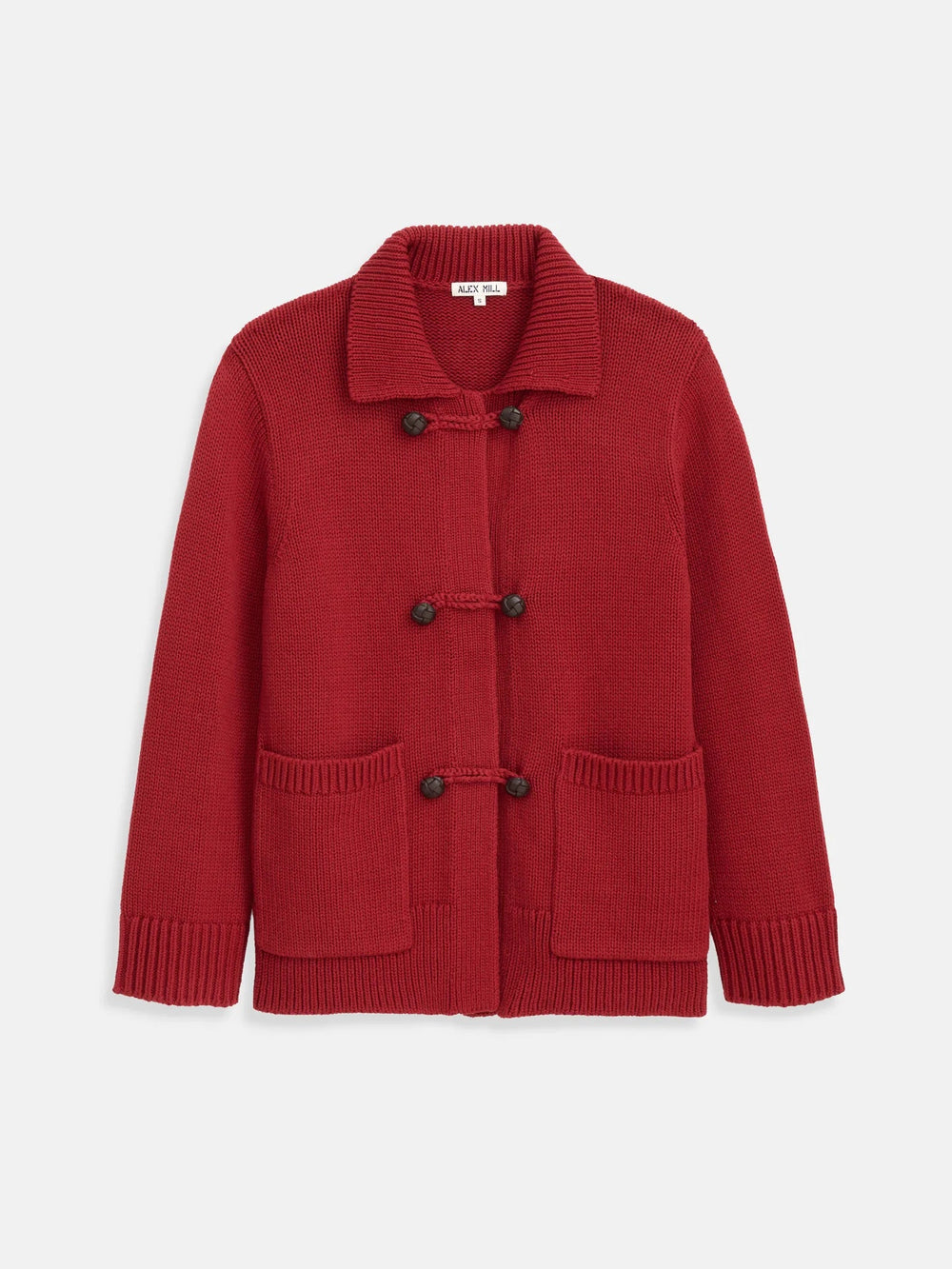Alex Mill - Mahogany Ada Cotton Sweater Jacket - Kalifornia Jean Bar