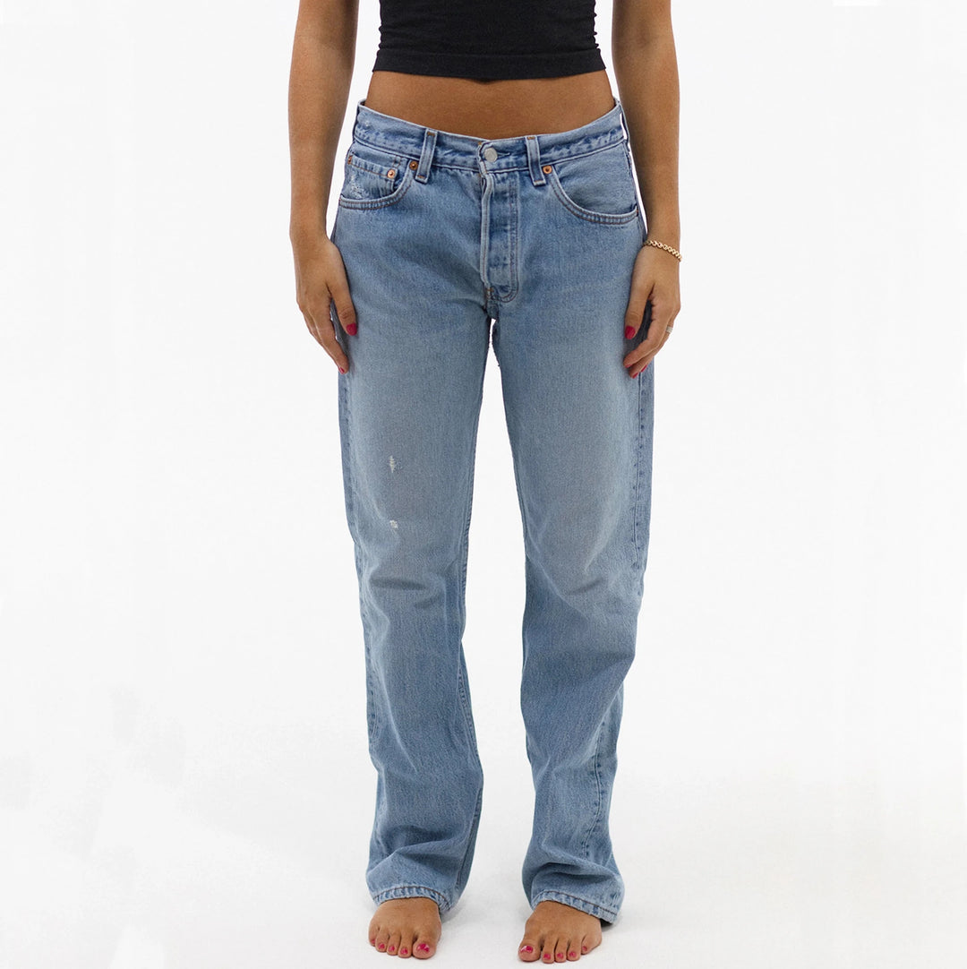 Aligrace - Brigette Baggy Vintage Jean Light/Medium Wash - Kalifornia Jean Bar