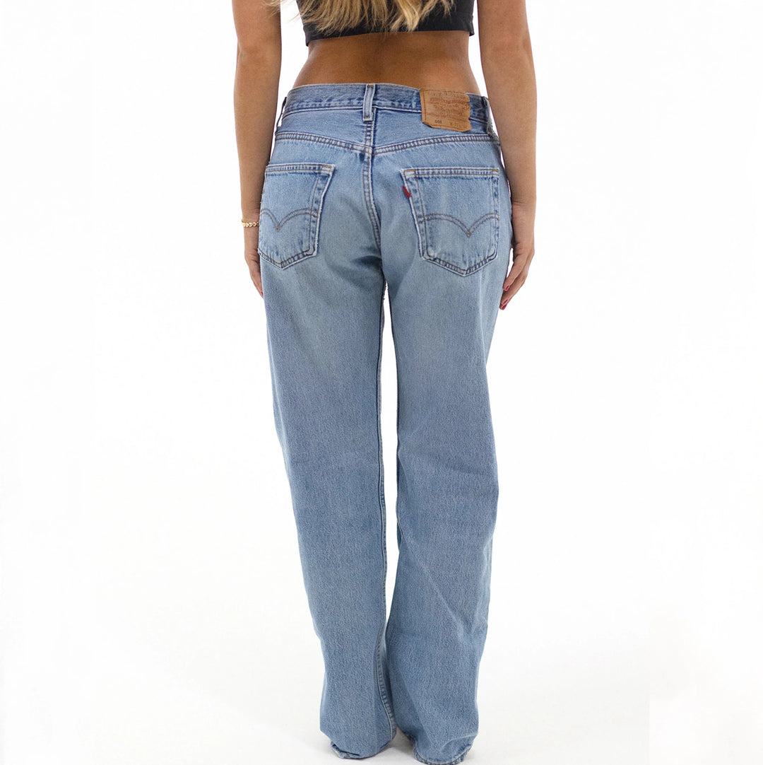 Aligrace - Brigette Baggy Vintage Jean Light/Medium Wash - Kalifornia Jean Bar