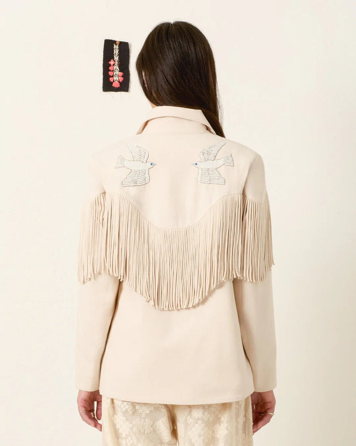 Alix of Bohemia - Jude Dune Fringe Jacket - Kalifornia Jean Bar