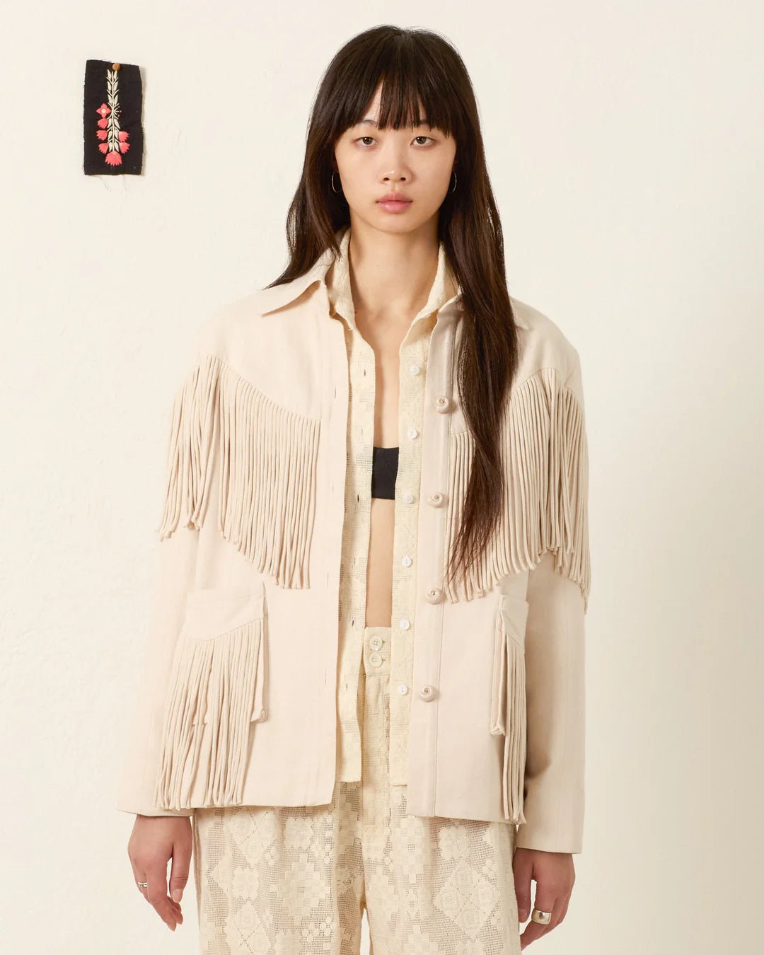 Alix of Bohemia - Jude Dune Fringe Jacket - Kalifornia Jean Bar