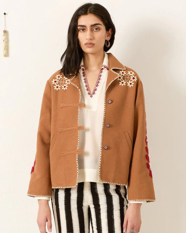 Alix of Bohemia - Western Cactus Bloom Jacket - Kalifornia Jean Bar