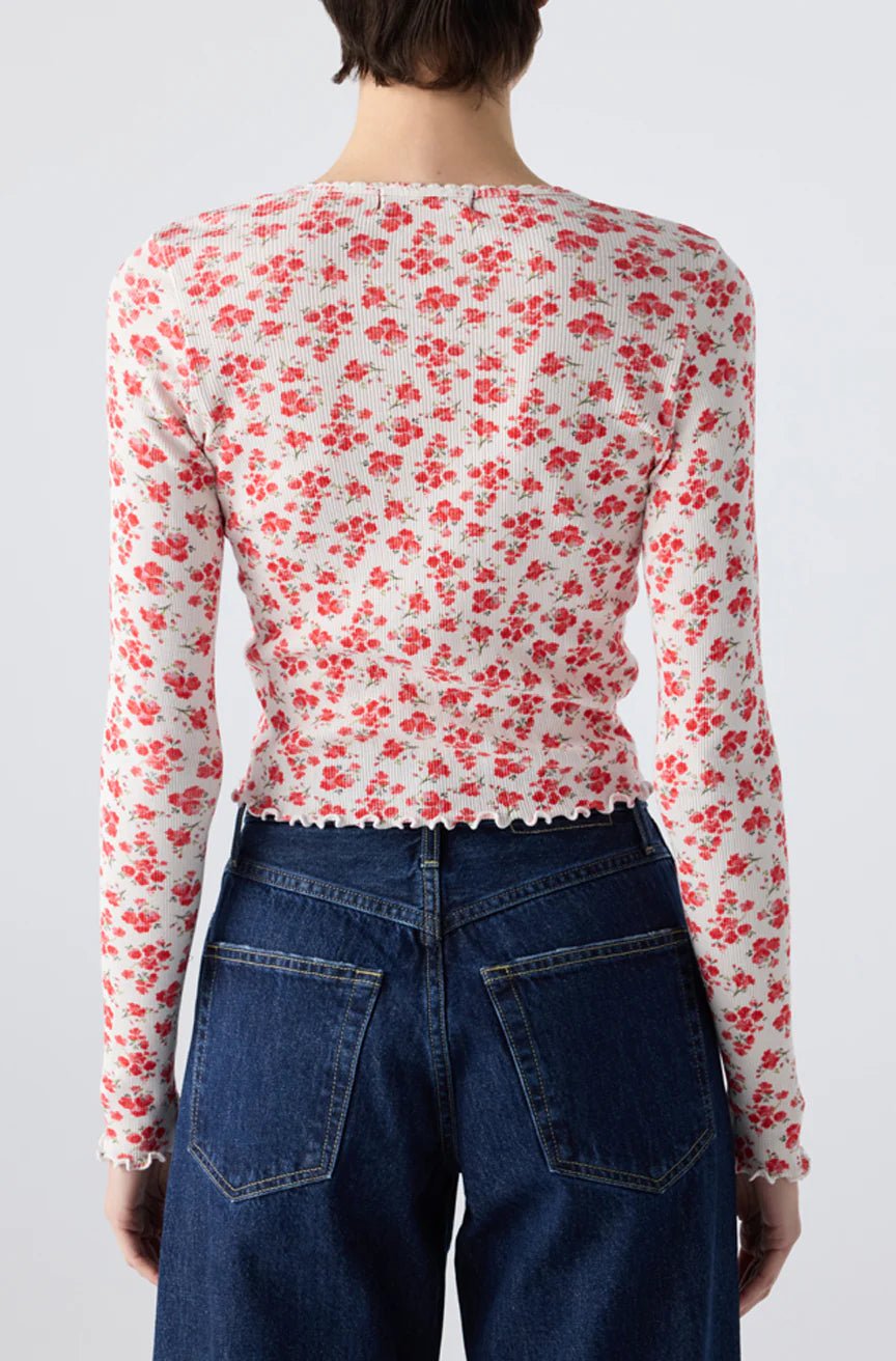 Amo - Ditsy Floral Tori Tee - Kalifornia Jean Bar