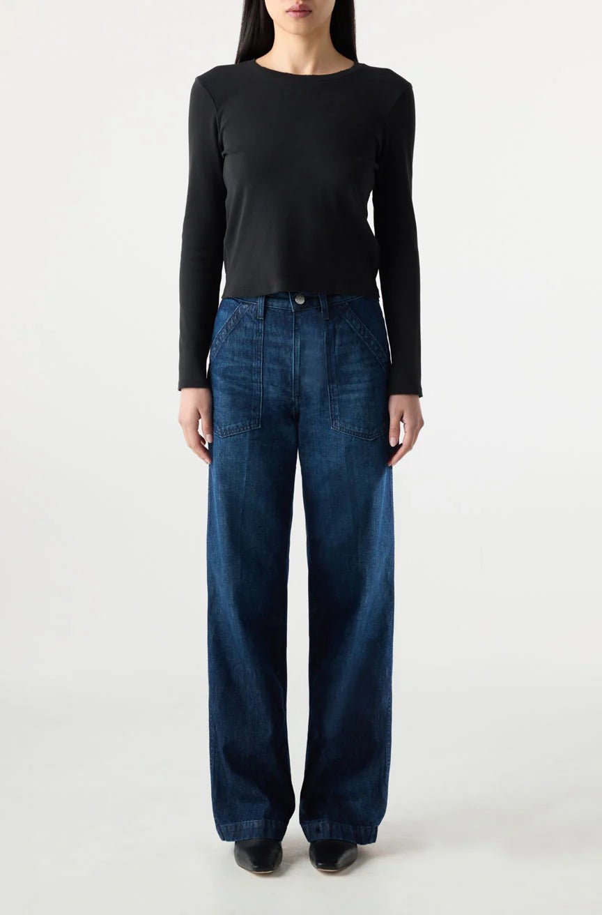 Amo - Greta Trouser in Heartthrob - Kalifornia Jean Bar