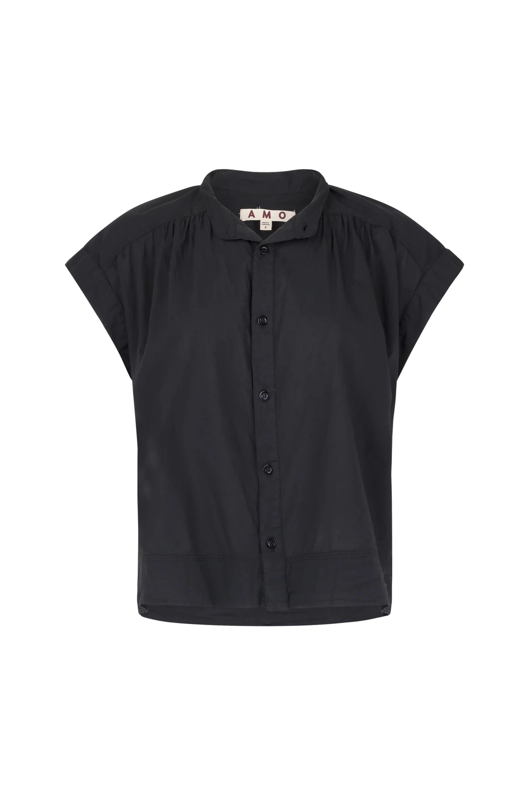 Amo - Tessa Top in Vintage Black - Kalifornia Jean Bar