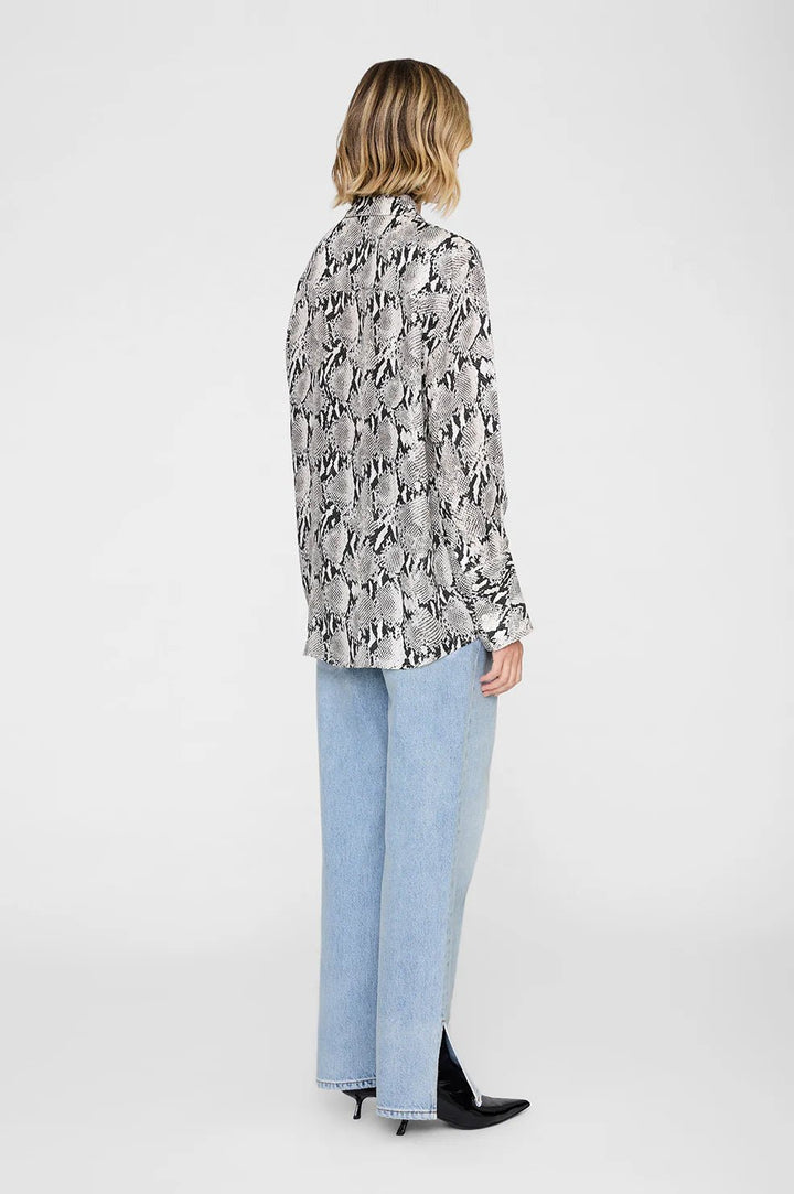 Anine Bing - Bridget Shirt Python - Kalifornia Jean Bar